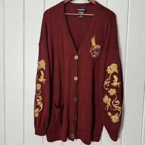 The Hunger Games: The Ballad Of Songbirds & Snakes Embroidered‎ Cardigan 3X